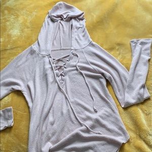 “Soft and sexy plush” American Eagle shirt